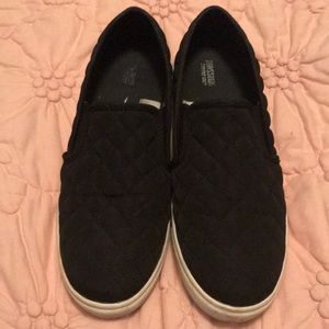 Black Slip On Sneaker